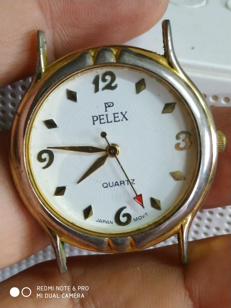 Pelex quartz on sale watch