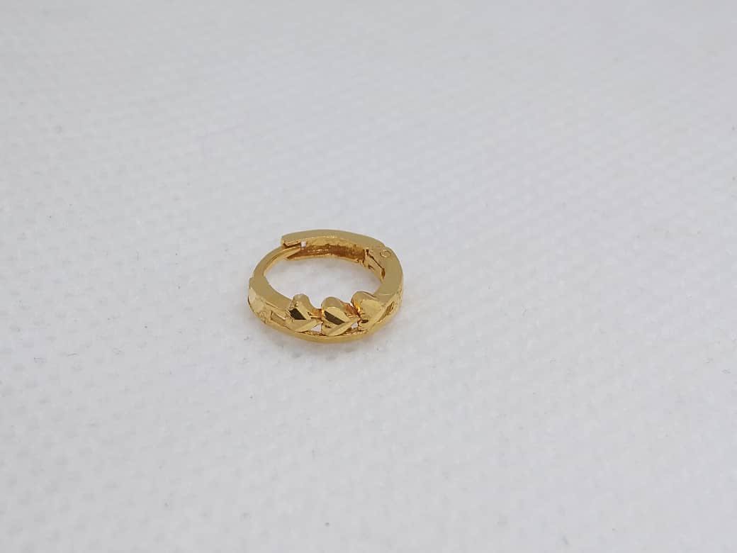 916 gold sale nose pin