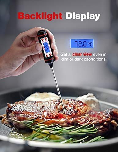 DOQAUS Digital Meat Thermometer, 2s Instant Read Thermometer Food
