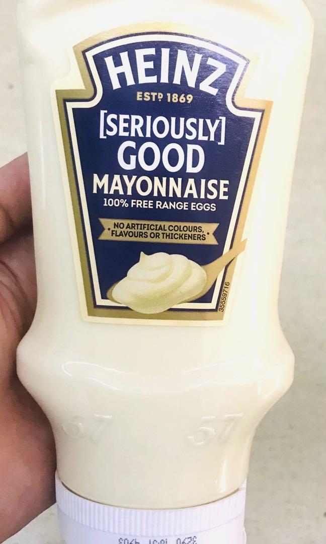 Heinz Seriously Good Mayonnaise 400mL (Category: Spice & Seasoning) located in Manila. Submitted by rotalie (Listing ID 1088019449, Image 1). Description: Heinz Seriously Good Mayonnaise 400mL #inManila #inQC #inMandaluyong #inMakati #inTaguig #inPasig #inMarikina #inCainta #inAntipolo Delivery thru Lalamove or Grab express c/o buyer from Sampaloc Manila. Payment via bank transfer or GCash before shipping :) For further inquiries, pls call us 091