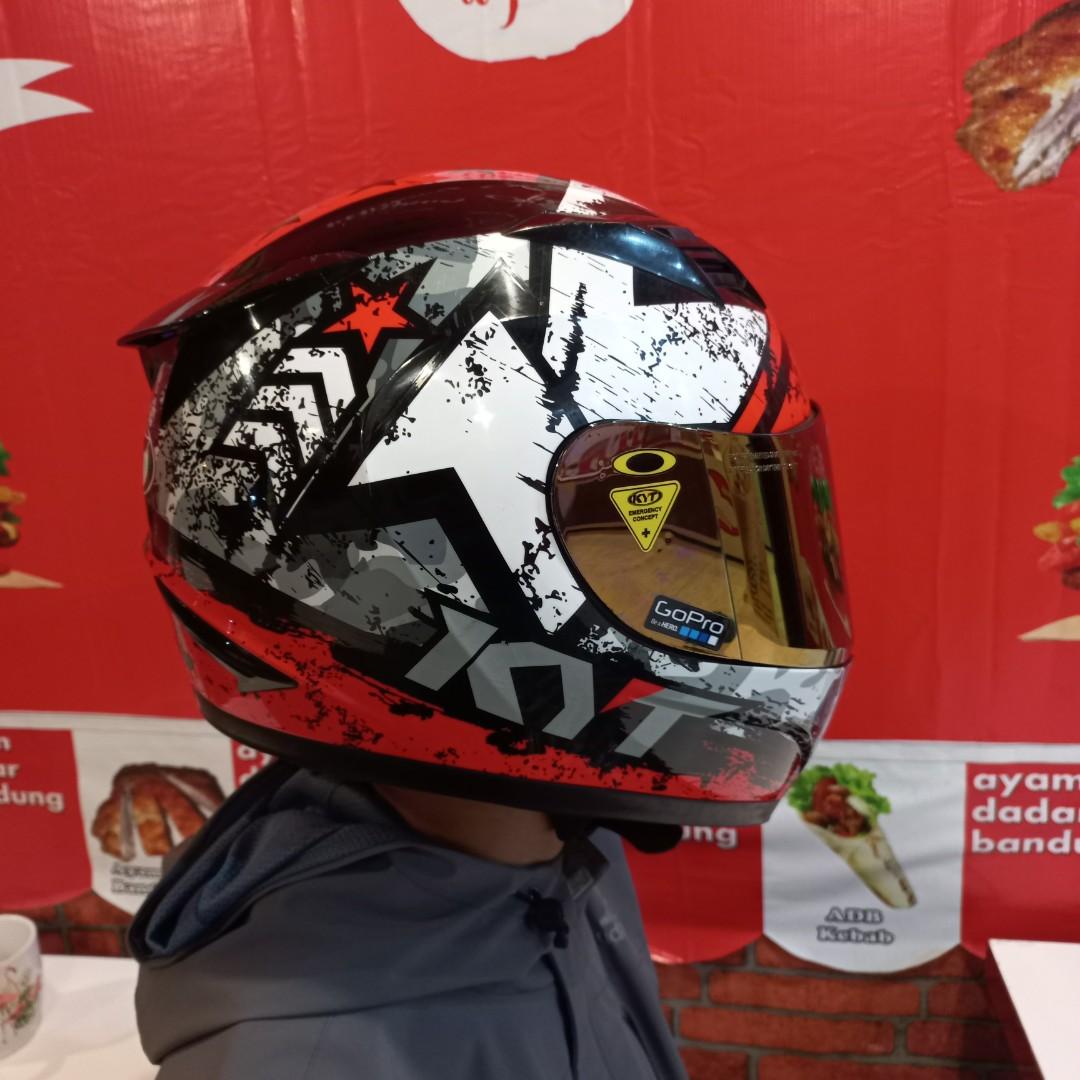 Visor iridium cheap red kyt r10