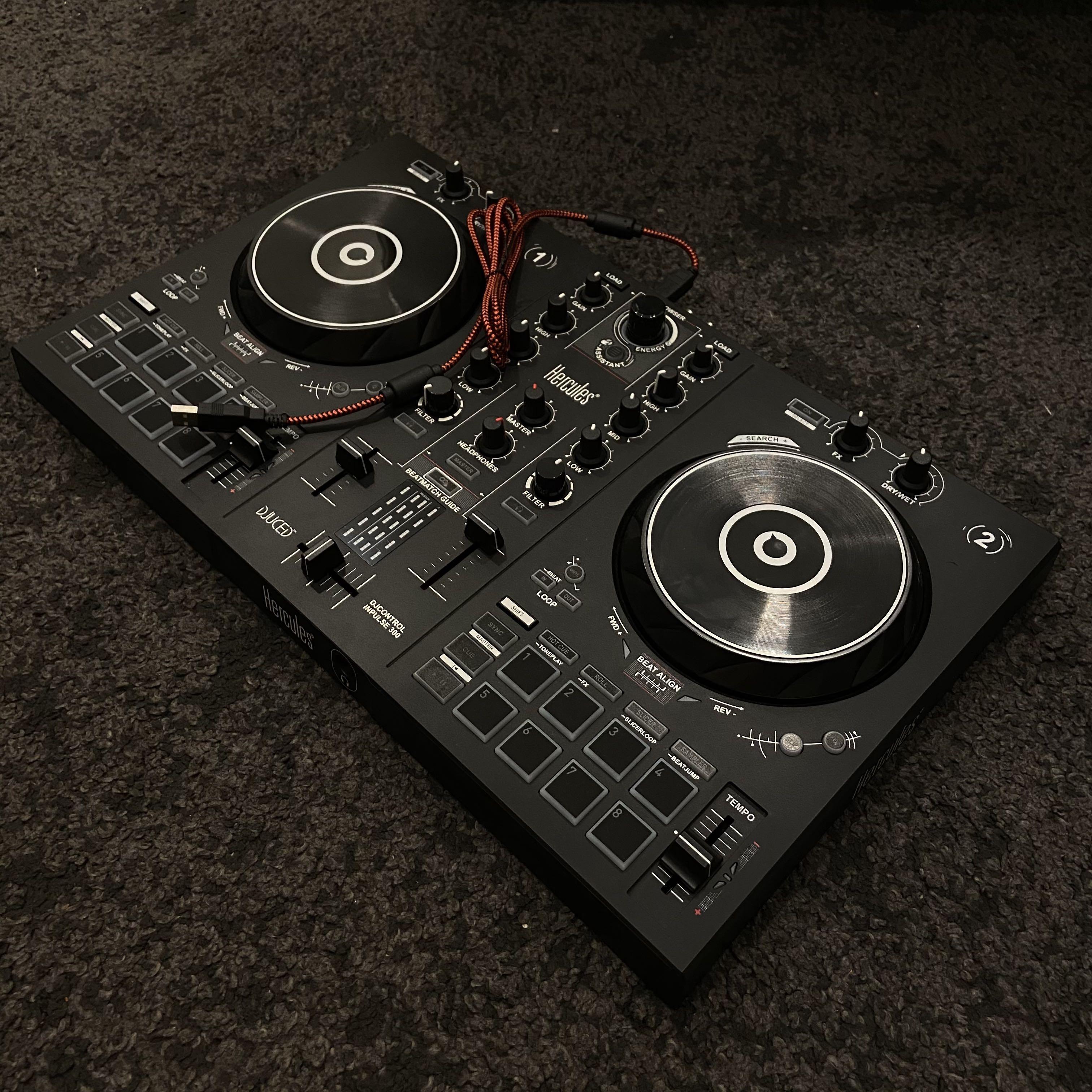 DJ　on　300,　Toys,　Music　Accessories　Media,　Music　Carousell　Inpulse　Control　Hercules　Hobbies
