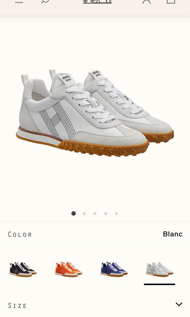 Hermes course sneaker
