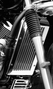 Honda shadow 750 radiator cover new arrivals