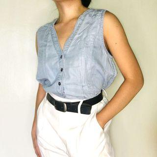howdy denim top