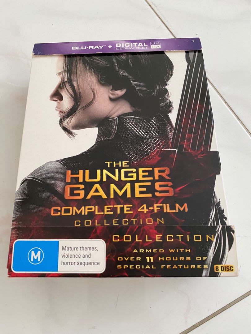 Hunger Games blu ray full set, Hobbies & Toys, Music & Media, CDs