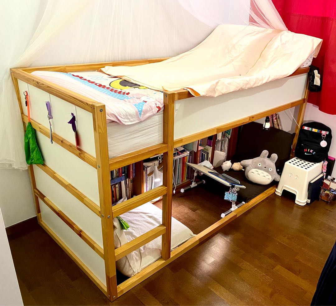 Ikea Doubledeck Bed Frame, Furniture & Home Living, Furniture, Bed