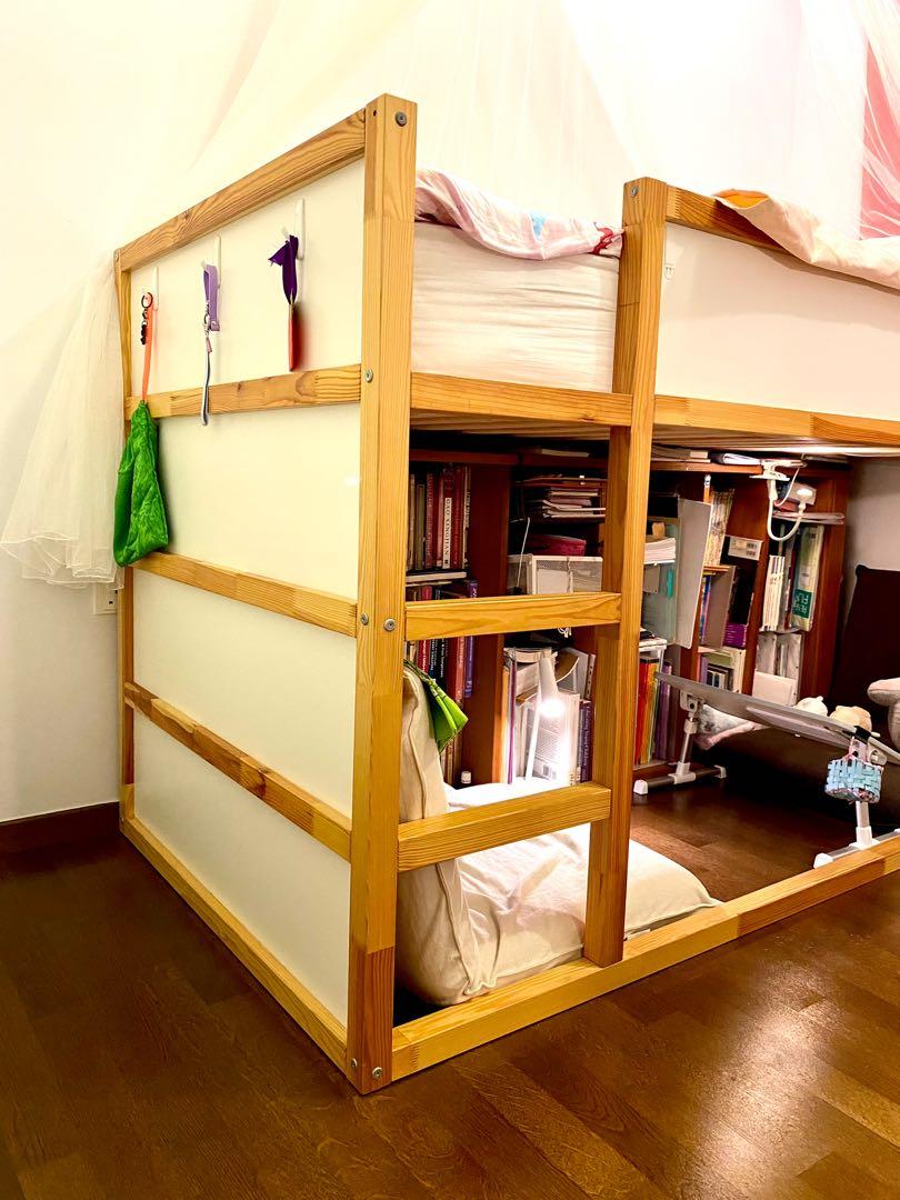 Ikea Doubledeck Bed Frame, Furniture & Home Living, Furniture, Bed