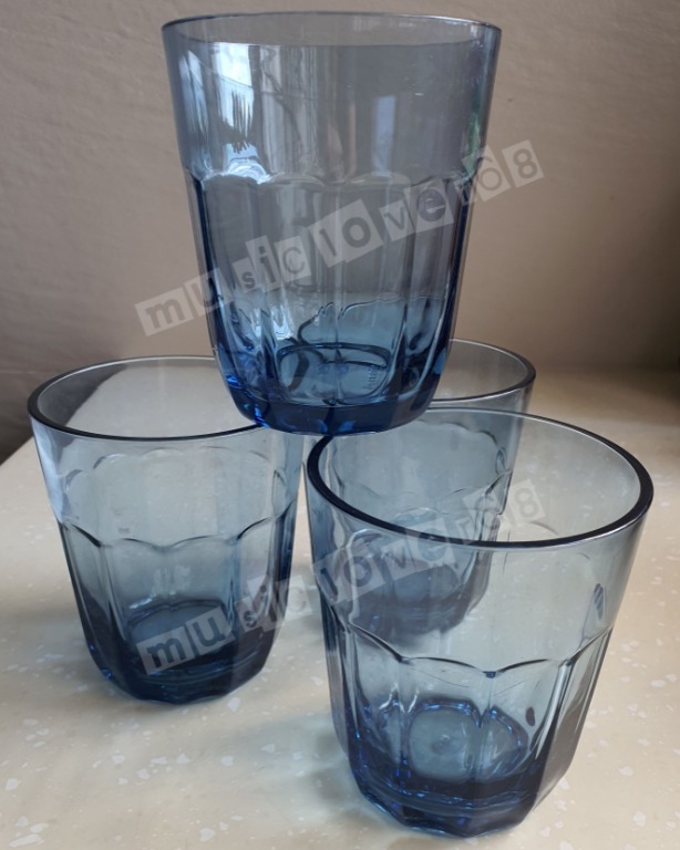 Jamie Oliver Acrylic Tumblers Set of 4 Cups Kitchen Special Edition