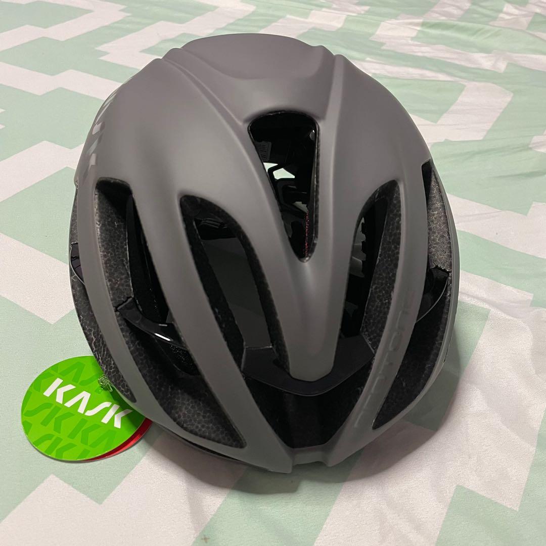 Kask Protone Helmet Matte Grey Size S, Sports Equipment, Bicycles ...