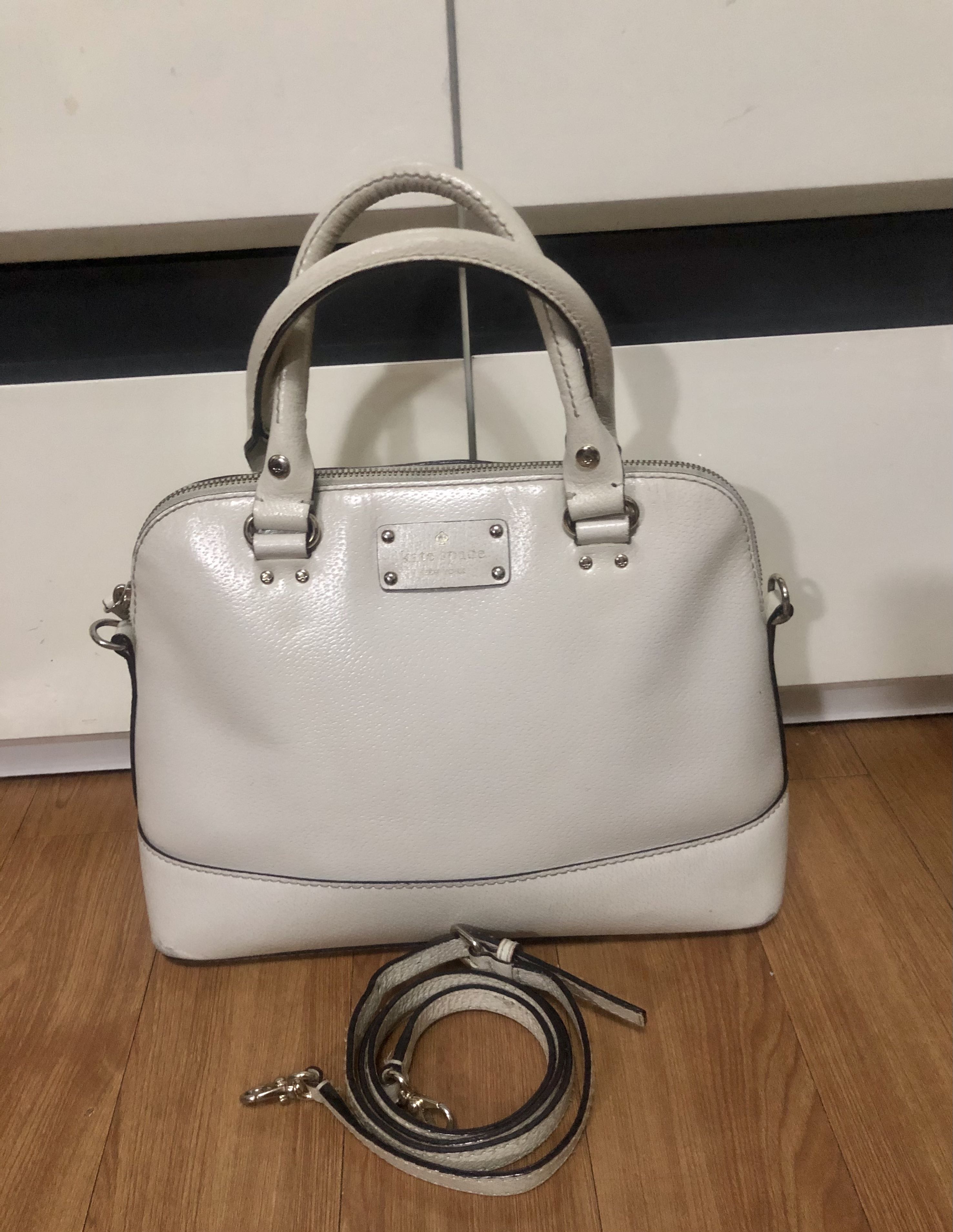 Kate Spade Alma with Sling, Women's Fashion, Bags & Wallets, Shoulder Bags  on Carousell