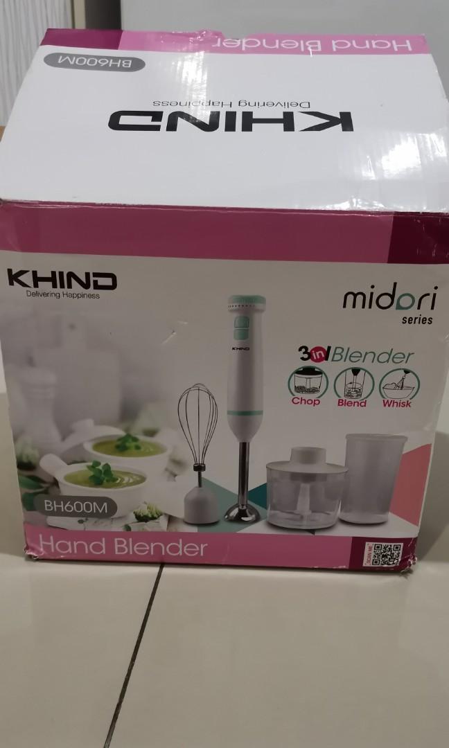 Khind Hand Blender BH600M, TV & Home Appliances, Kitchen Appliances
