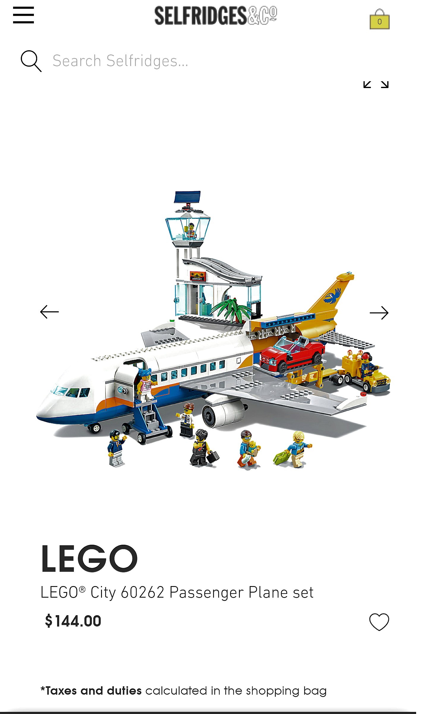 Lego 60262 City Plane set Hobbies Toys Toys Games on Carousell