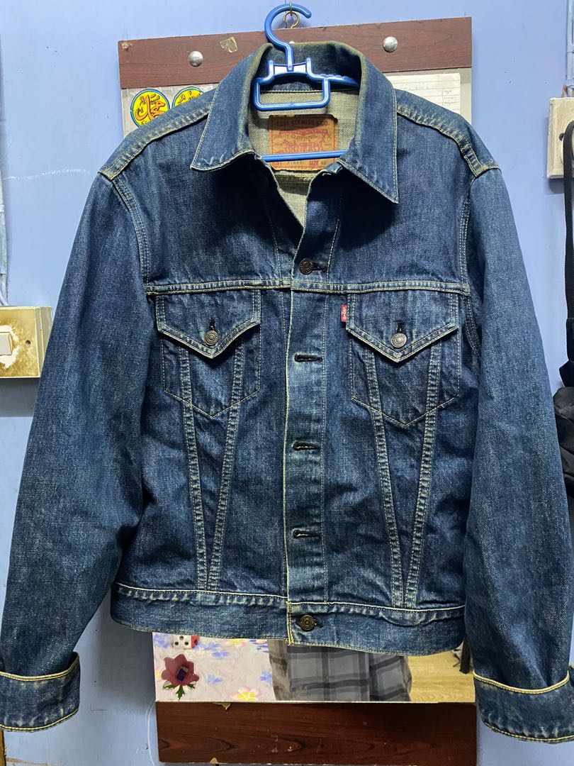 Levis vintage Big E jacket type 3 trucker japan Men s Fashion