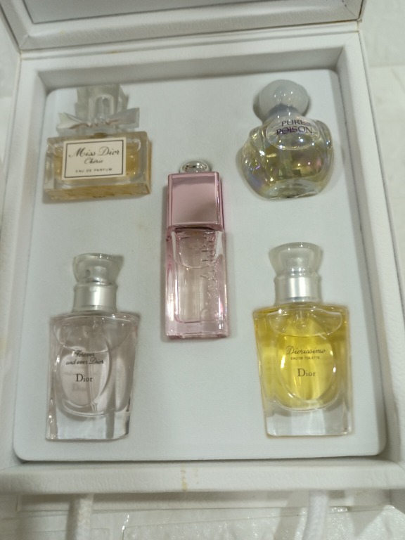 Dior perfume gift set 5 bottle cheap
