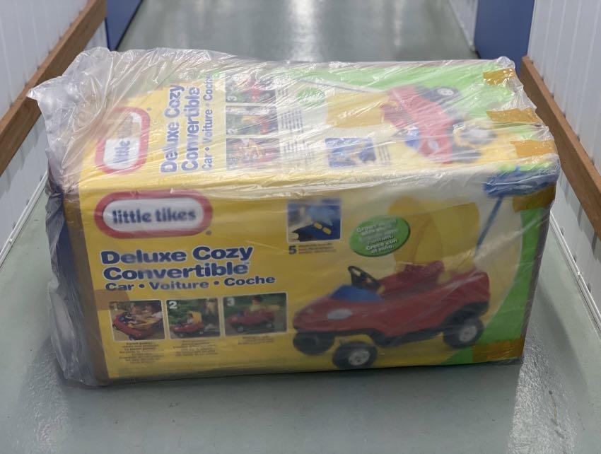 Little tikes deluxe cozy best sale convertible car