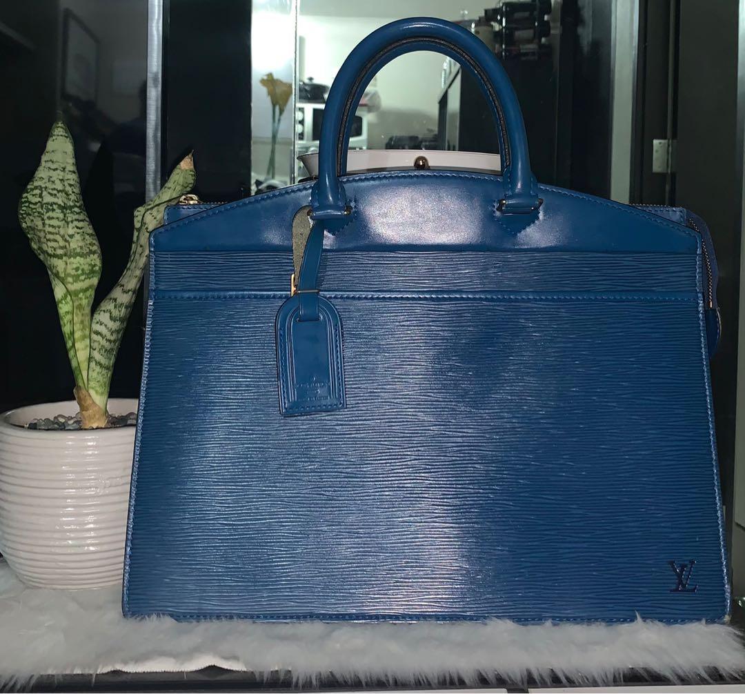 Original Louis Vuitton Epi Riviera Document Bag, Luxury, Bags & Wallets on  Carousell