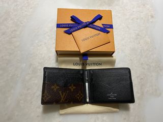 Louis Vuitton Money Clip Wallet, Luxury, Bags & Wallets on Carousell