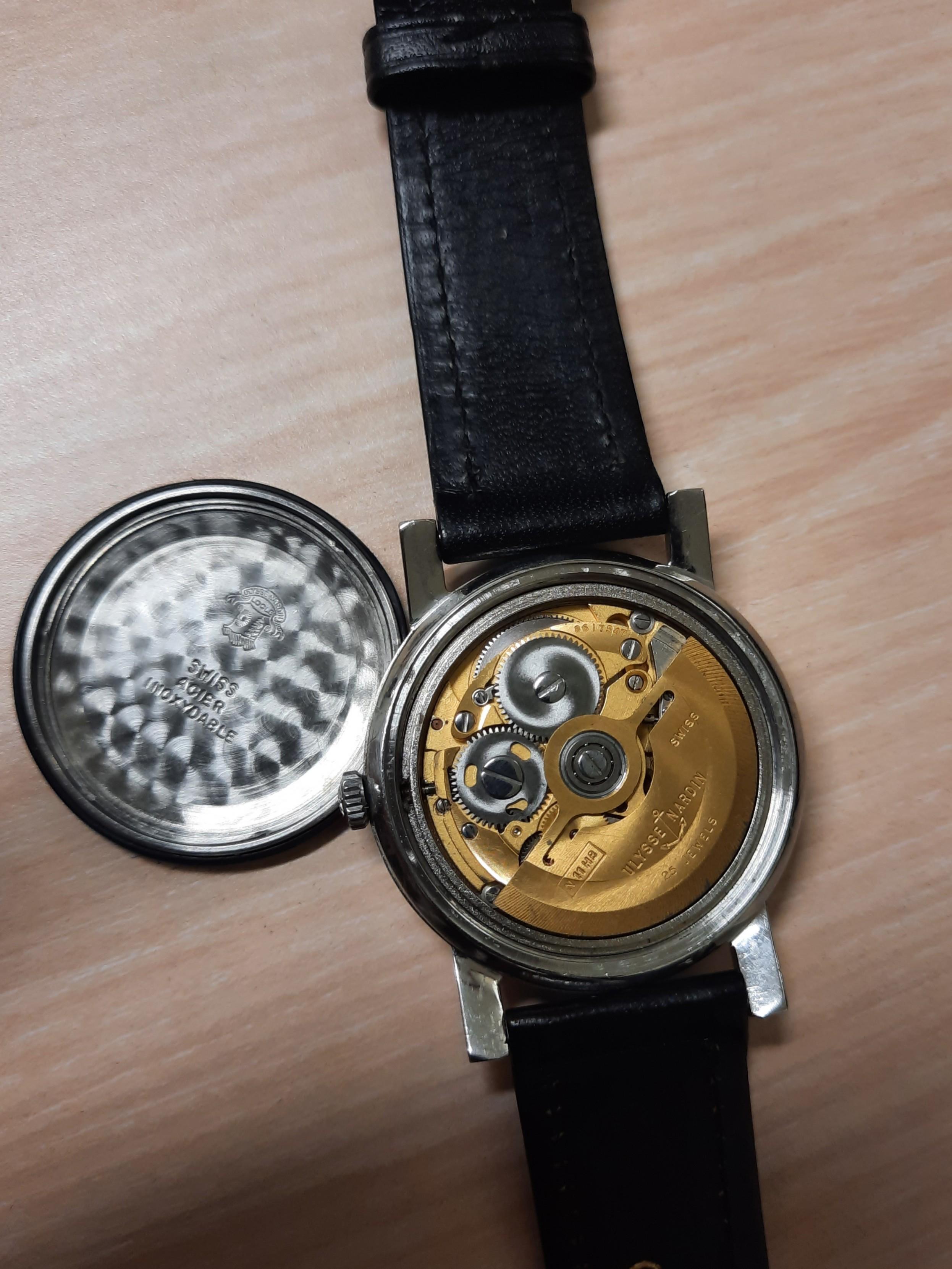 Luxury Watch Ulysse Nardin Automatic Cal N11HB Vintage Original