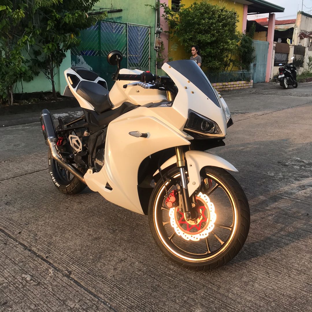 Motorstar Z200S 2018 model Pearl white Motorbikes Motorbikes