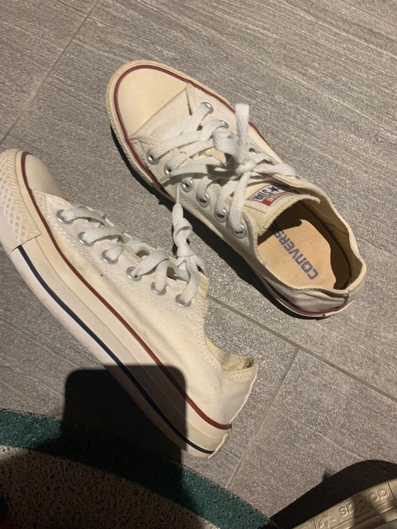 Move Out Sale Converse White Sneakers Women s Fashion Footwear