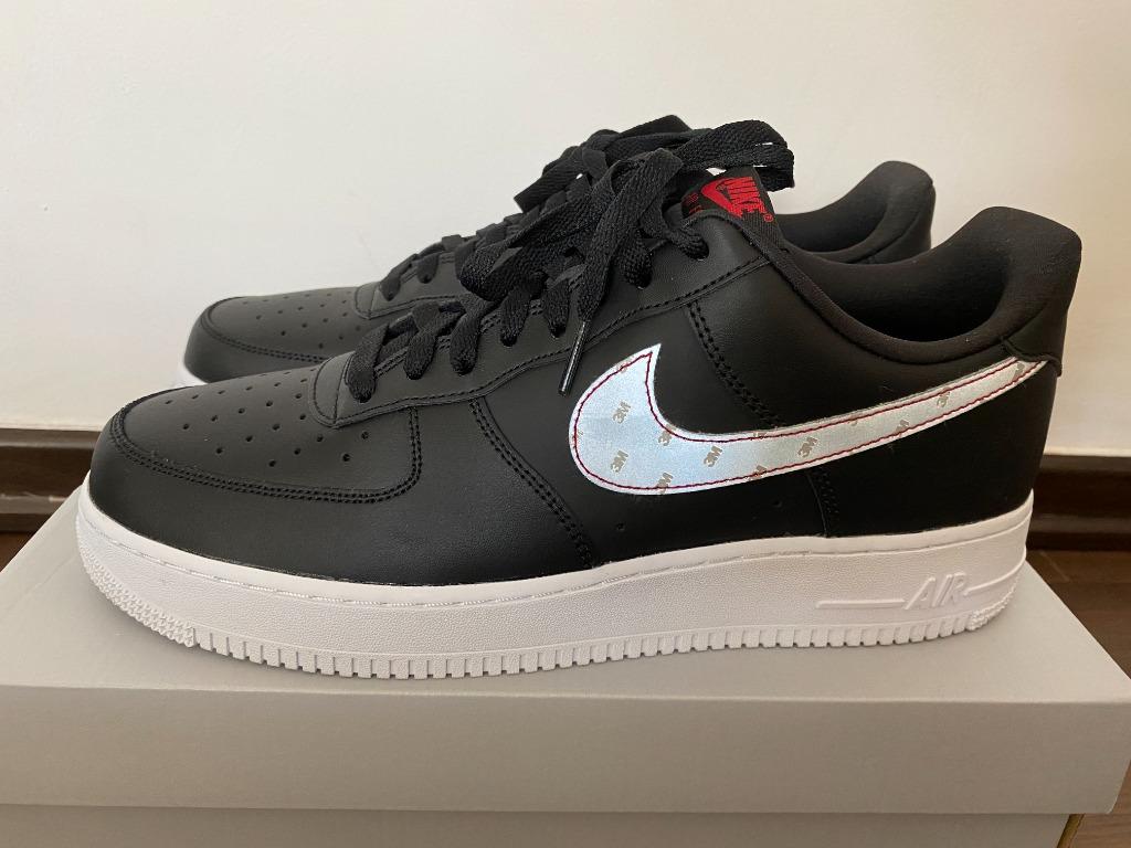 Air force 1 3m swoosh sale