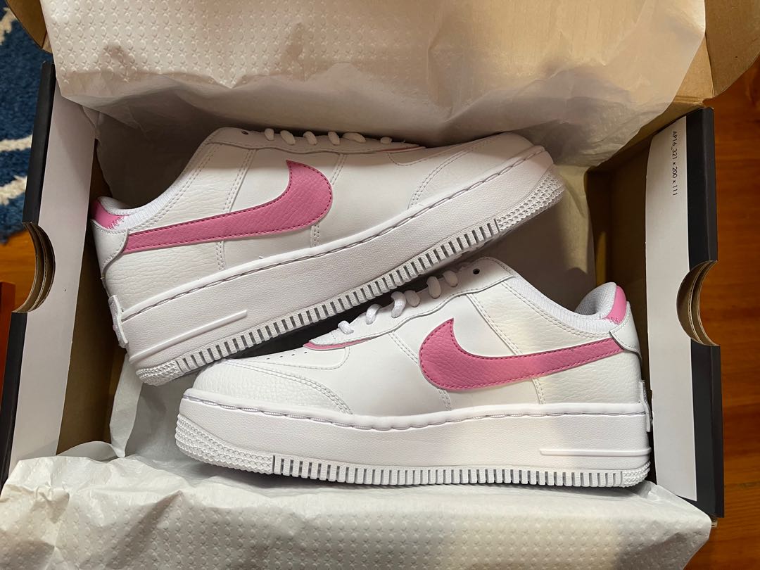 nike af1 shadow pink