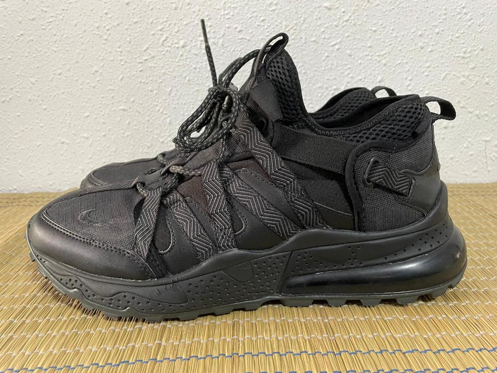 Nike Air Max 270 Bowfin Triple Black Shoes Luxury Sneakers