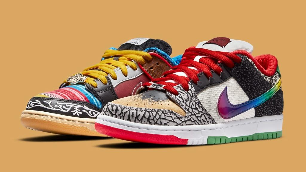 Nike SB Dunk Low What The P-Rod, Men's Fashion, Footwear, Sneakers ...