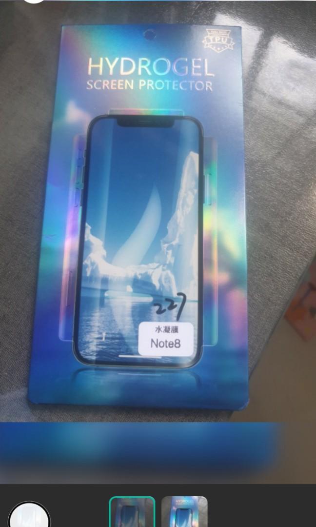note 9 note 8 screen protector (Category: Cases & Sleeves) located in Singapore. Submitted by bargainhunt (Listing ID 1087937294, Image 2). Description: brand new n sealed. cfm can stick on curved edge..