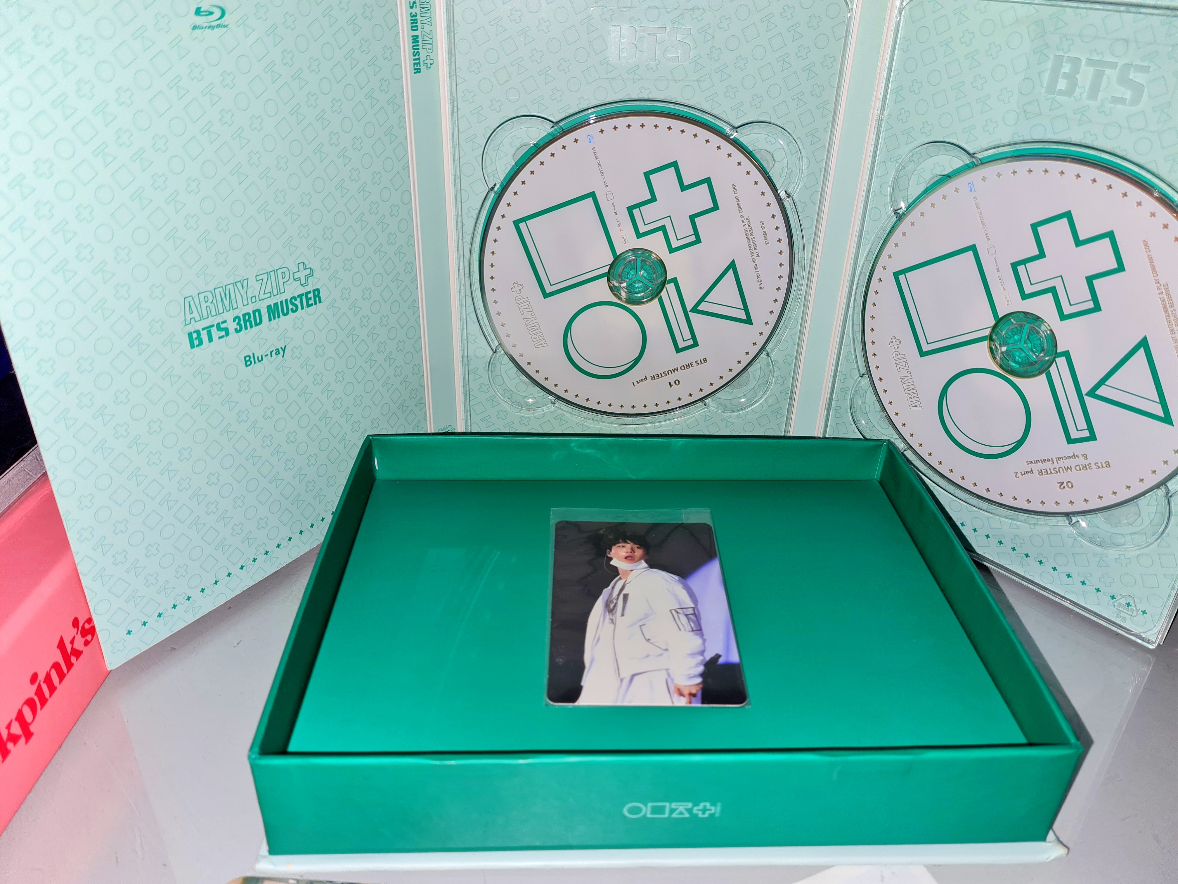 OFFICIAL] BTS 3rd Muster ARMY.ZIP + (2 Disc) Blu Ray, Hobbies