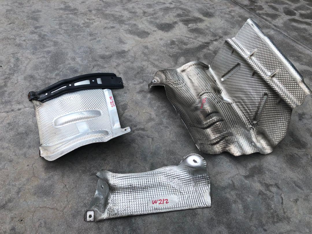 Original Mercedes W212 E Class Exhaust Heat Shield (Left Side), Auto
