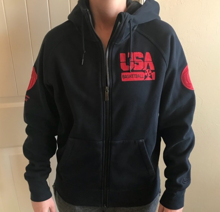 Usa basketball nike hoodie sales