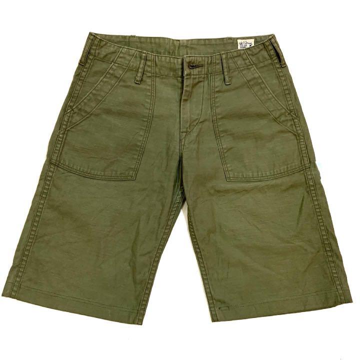 Orslow Fatigue Short Pants, Fesyen Pria 