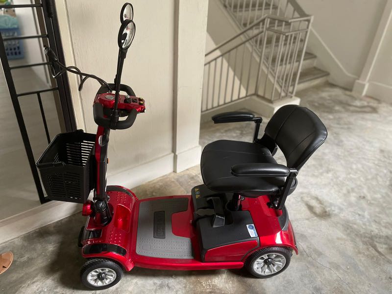 100 evacuated, 2 taken to hospital, after personal mobility aid fire at