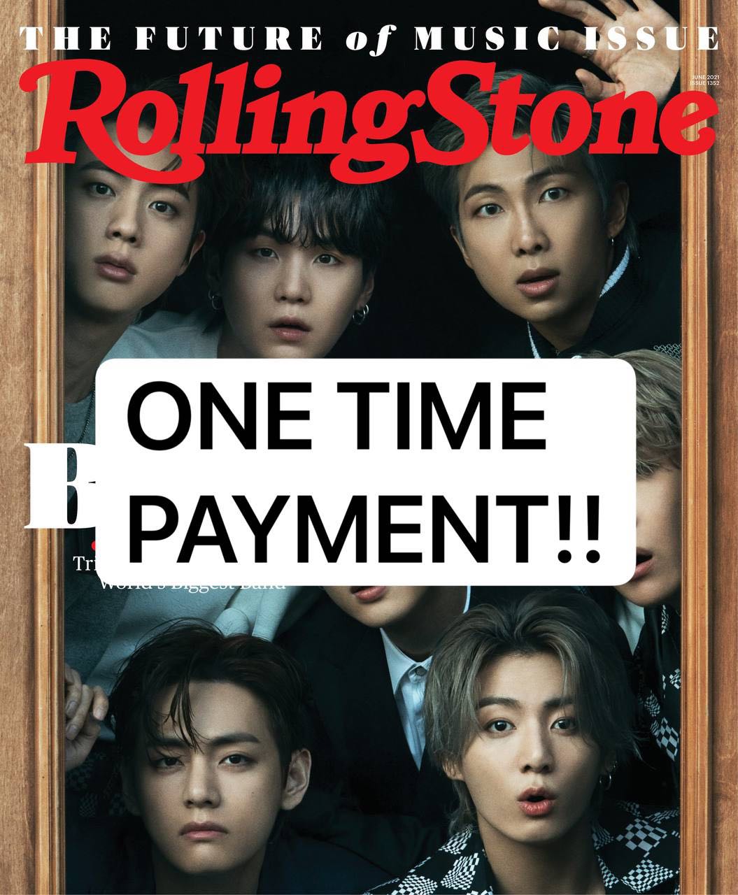 Po Bts Rolling Stone Magazine June 2021 Issue Hobbies Toys Memorabilia Collectibles Fan Merchandise On Carousell