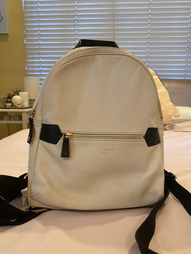 Longchamp 2.0 leather backpack sales