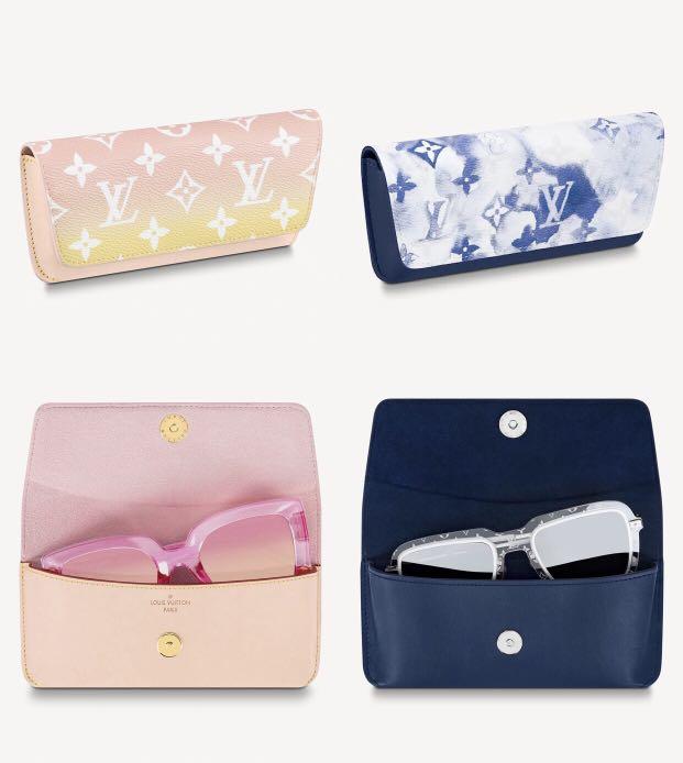 PRE-ORDER: Authentic Louis Vuitton Woody Glasses Case (Category: Luxury Bags & Wallets) located in Makati City. Submitted by cindiorella (Listing ID 1087979637, Image 1). Description: 100% guaranteed authentic Available for pre-order Money back guarantee if proven fake Complete Inclusions Full payment required upon pre-order ETA: 4-6 weeks Spring-Summer 2021 collection Available in: - Blue Monogram Watercolour - gradient monogram.