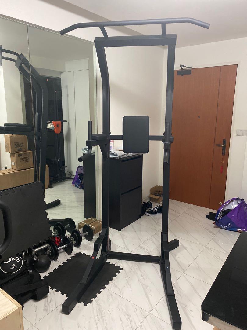 Decathlon Pullup Bar and Dips Station 900, Sports Equipment, Exercise