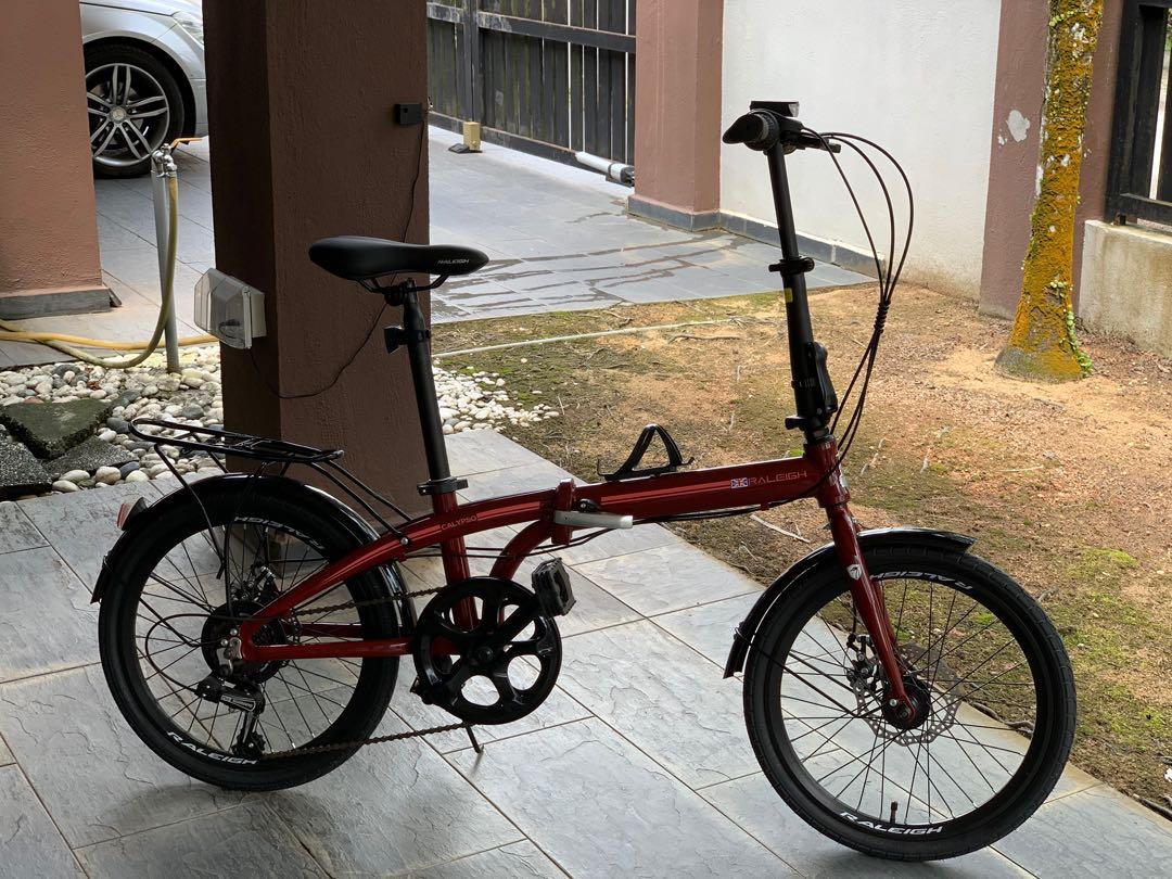 Raleigh calypso store folding bike