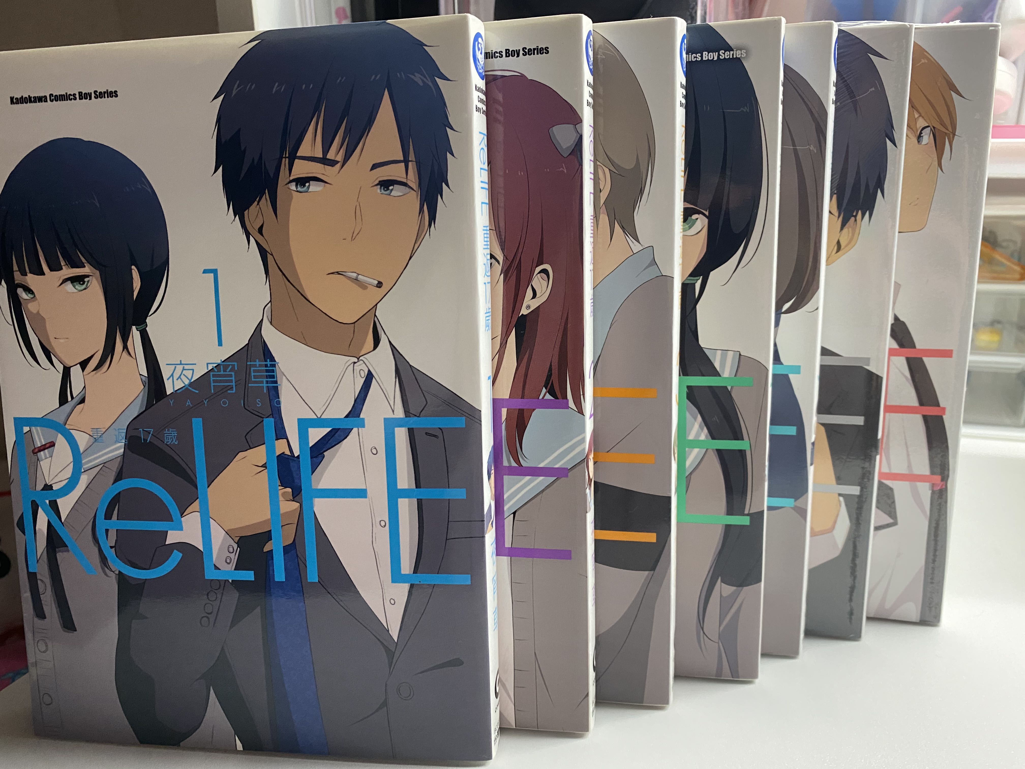 Relife重返17歲1 7 全彩漫 6 7未拆 書本 文具 漫畫 Carousell