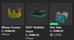 Roblox Account Video Gaming Gaming Accessories Game Gift Cards Accounts On Carousell - roblox visor 2016