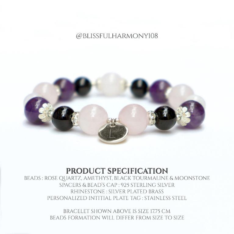 Rose quartz amethyst shop and black tourmaline