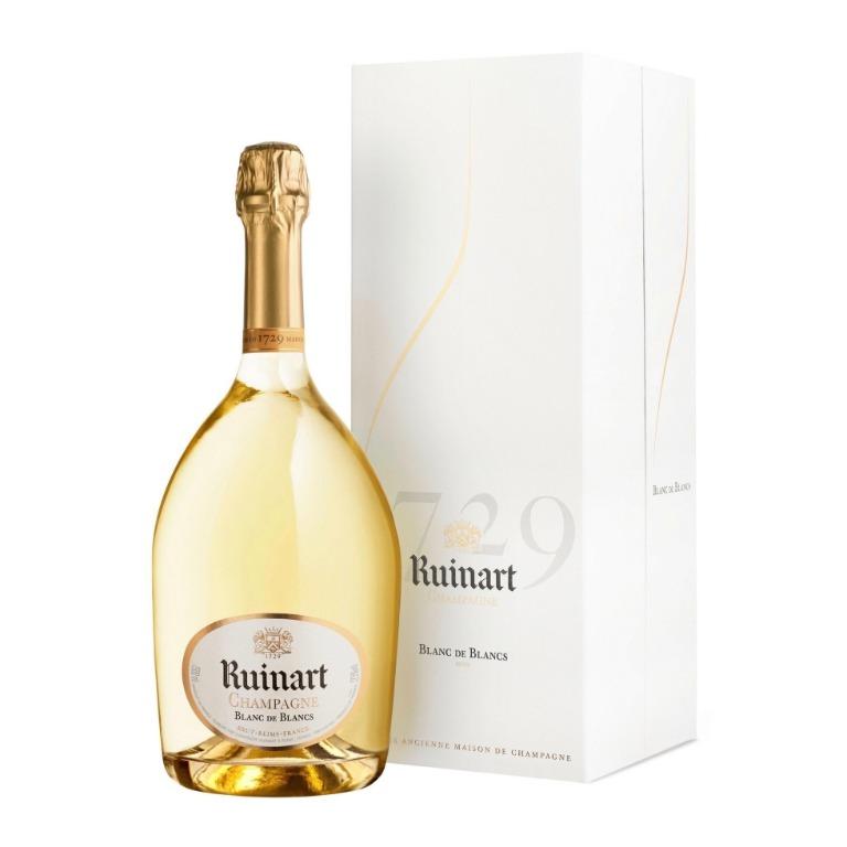 匯雅 Blanc De Blancs 禮盒裝法國香檳 Ruinart Blanc De Blancs N V Gift Box 嘢食 嘢飲 酒精飲料 Carousell