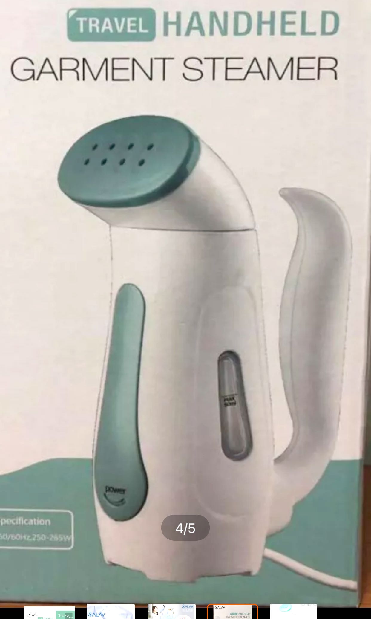 salav travel garment steamer
