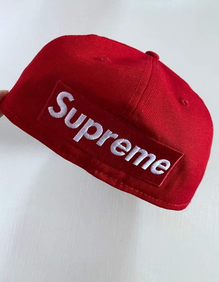 Supreme Reverse Box Logo New Era Red