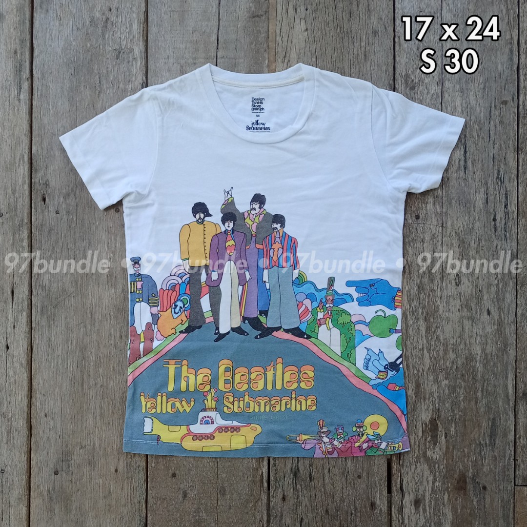 Beatles yellow deals submarine t shirt
