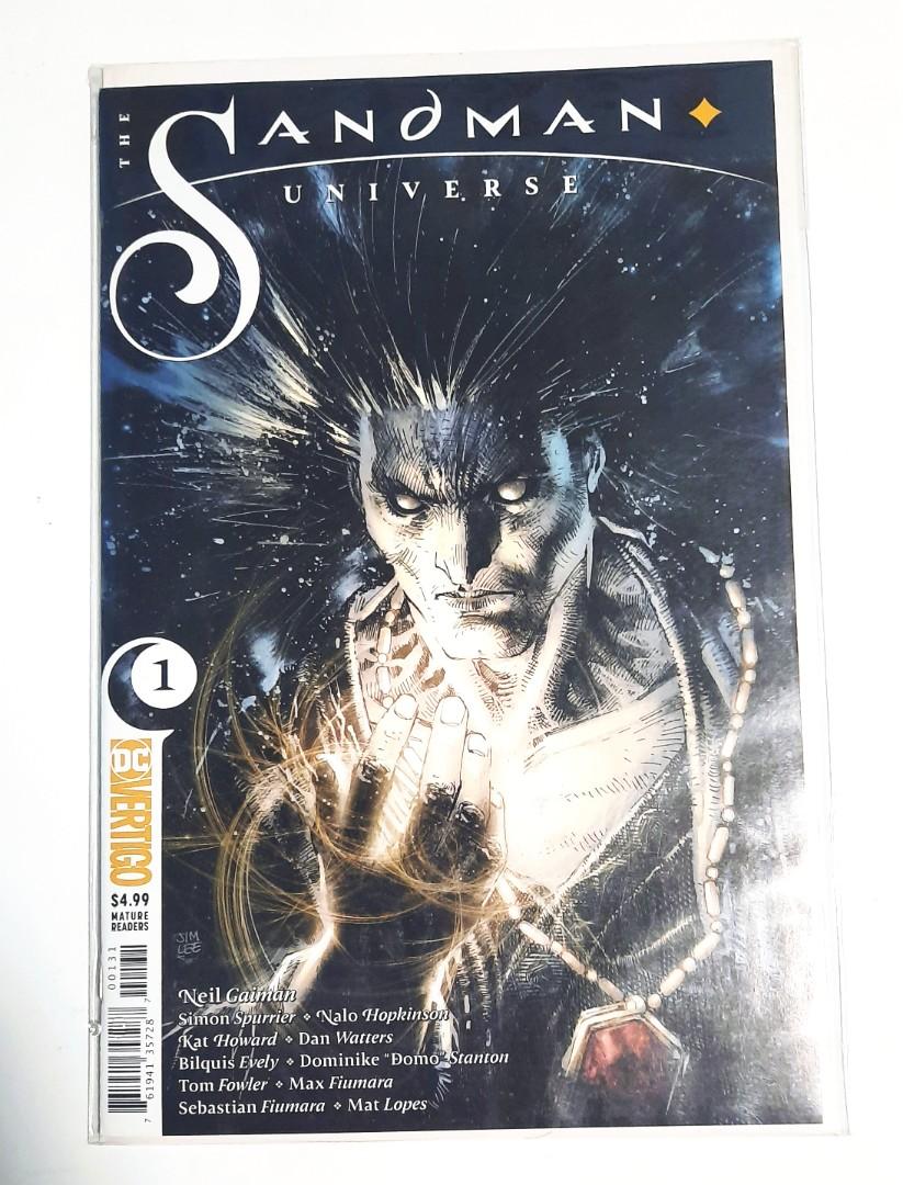 The Sandman Universe Issue 1 Variant (Category: Comics & Manga) located in Quezon City. Submitted by pujflipscript (Listing ID 1088026564, Image 1). Description: The Sandman Universe Issue #1 SET Main Jim Lee Thompson Russell DC Vertigo Comics Neil Gaiman.