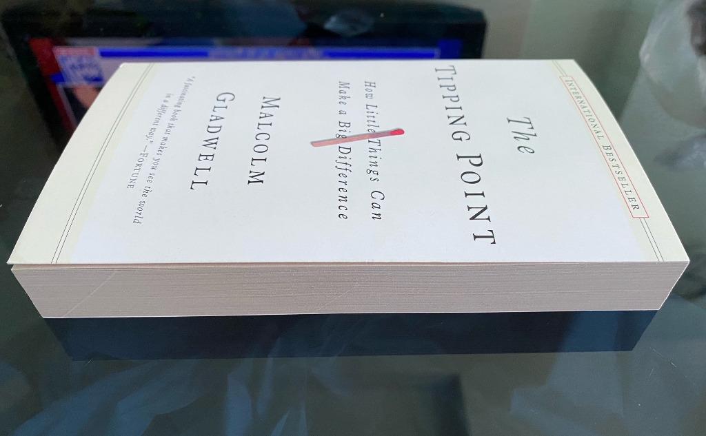 The Tipping Point - Malcom Gladwell, Hobbies & Toys, Books & Magazines ...