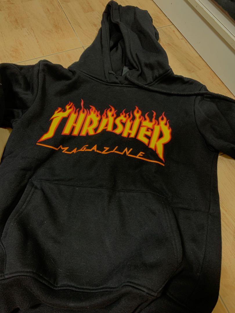 thrasher hoodie UNISEX, Men's Fashion, Tops \u0026 Sets, Hoodies on Carousell